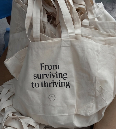 From Surviving to Thriving Tote Bag (Pre-order)